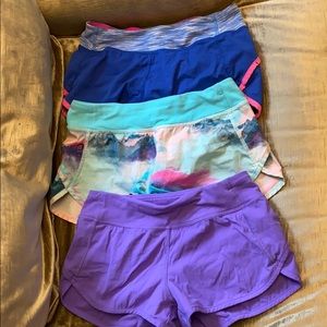 Lululemon Ivivva Girls size 12 shorts